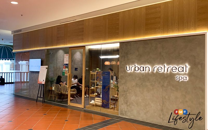 Urban Retreat spa storefront